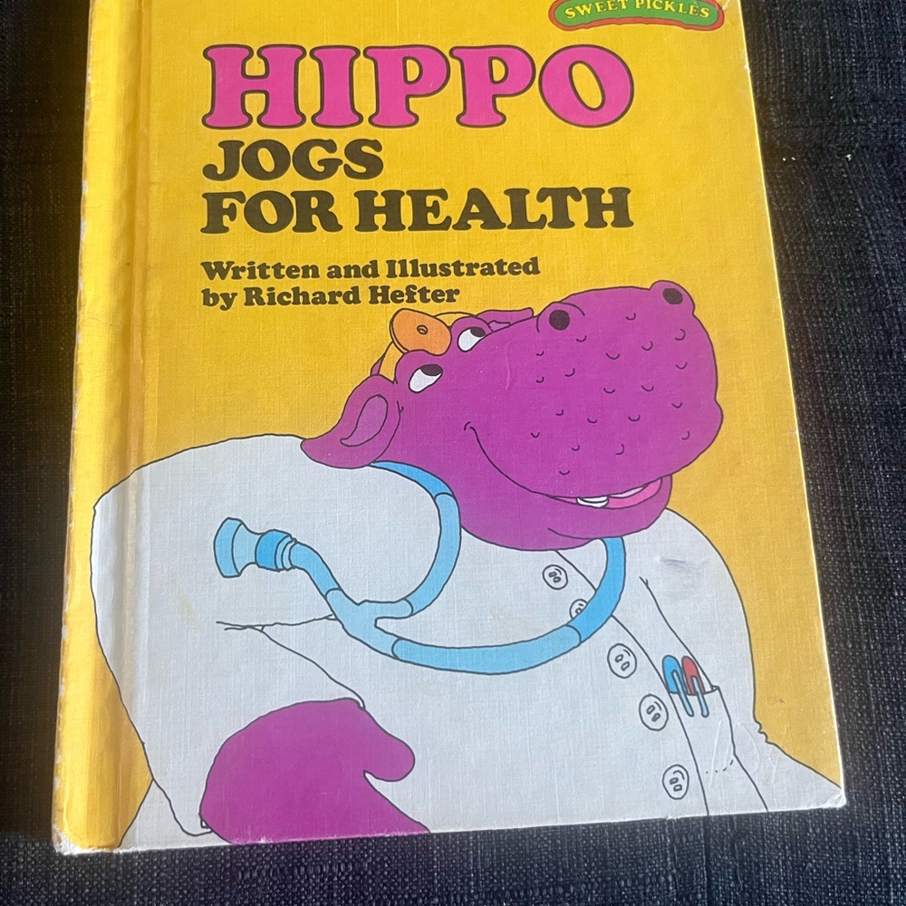 Sweet Pickles ‘Hippo Jogs for Health’ Book